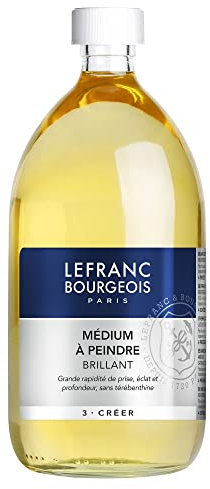 Lefranc Bourgeois Additif - Médium à Peindre Brillant Flacon 1L