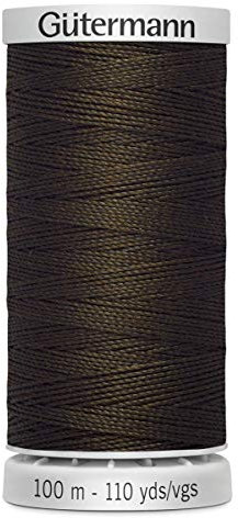 Guetermann extra starkes Garn, 100 m x 1 Rolle, braun, GUT_724033_0406-1