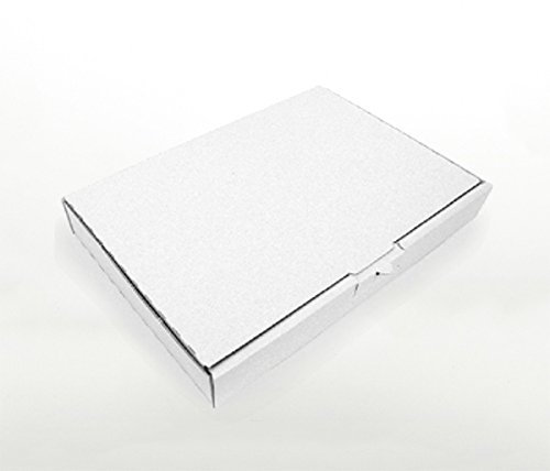 900 x Maxibriefkartons 350 x 250 x 50 mm Weiss - Marken-Qualität von OfficeKing®