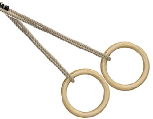 Loggyland Turnringe Schaukelringe aus Holz