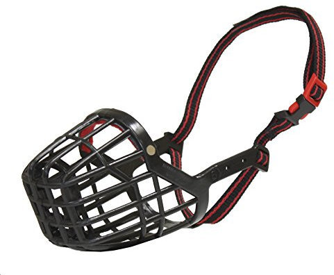 Croci C5020187 Lupo Maulkorb für Hunde, Größe 3, schwarz