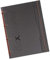 flexiNotes NOTIZBUCH A5, Typ: fN Black, Braun, 75 Blatt kariert - Ring S