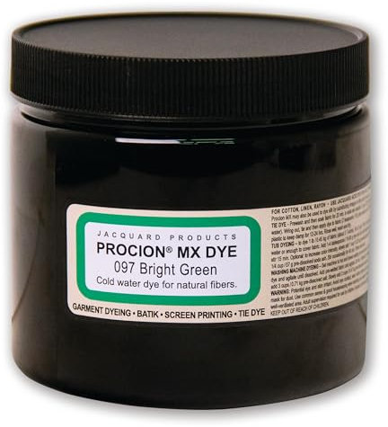 Jacquard Procion MX Tinte Verde Claro 8Oz