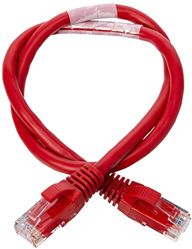 Cables To Go, Cavo di Rete Patch crossover utp antigroviglio, Cat6, 0.5 m, colore: Rosso