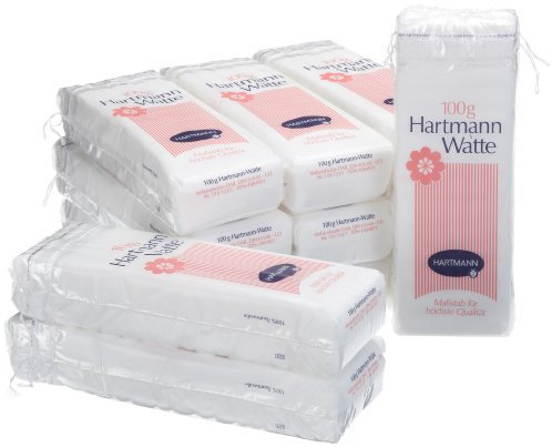 Hartmann 110123 Lagenwatte 12 Beutel à 100 g