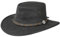1022tt Barmah Bronco Lederhut Australien XXL 61-62 Schwarz
