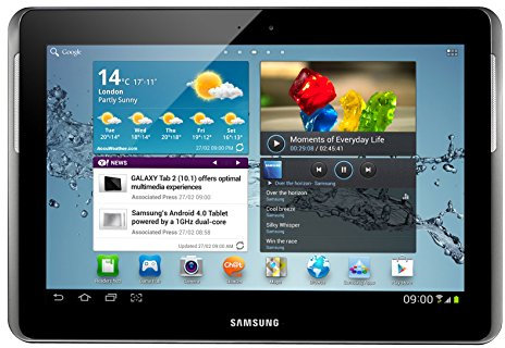 Samsung Galaxy Tab 2 P5100 - Tablet de 10.1 (1280 x 800, Wifi, Bluetooth, 16 GB, Android 4.0), Gris