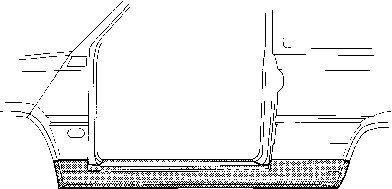 Van Wezel 1707101 Marche Pied Droit Côté Passager