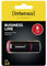 Intenso Business Line - Chiavetta USB da 8GB - Pendrive USB 2.0, nero, rosso