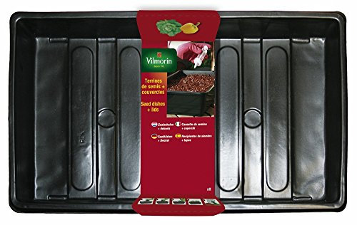 Vilmorin 3990617 2 Terrine mit Deckel, zur Aussaat