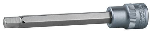 KS Tools 922.3854 - Douille tournevis 6 pans 3/8'', L.110 mm - 8 mm - Version longue - Gamme ULTIMATE® - En Chrome Vanadium - Finition chromée satinée