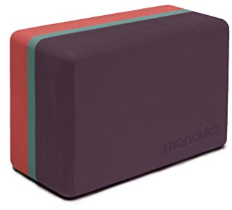 Manduka Recycled Foam Block, 3-tone indulge