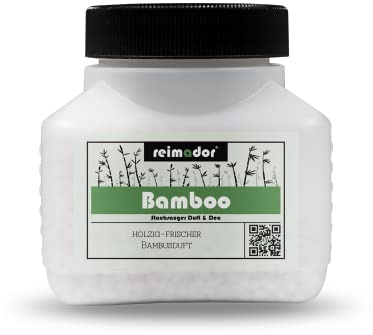 reimador® Staubsaugerduft Bamboo | 250 ml | Lufterfrischer und Geruchskiller | Granulat für Staubsaugerbeutel