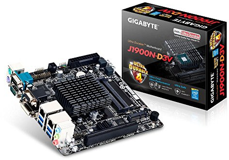 Gigabyte GBT GA-J1900N-D3V Scheda Madre, Nero