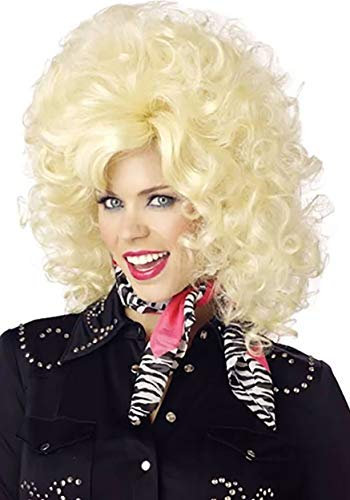 California Costumes Women's Country Western Diva Wig, Blonde, One Size (Costume)