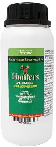 The Original Prestige - Hunters Flavouring Essence Concentrate 280 ml – Add 20 ml into 750 ml – For Drinks and Beverages Mixers, HomeBrewing and More