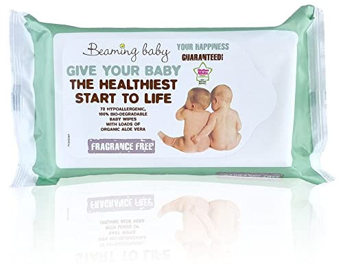 Beaming Baby frei von duftstoffen bio-baby-feuchttücher