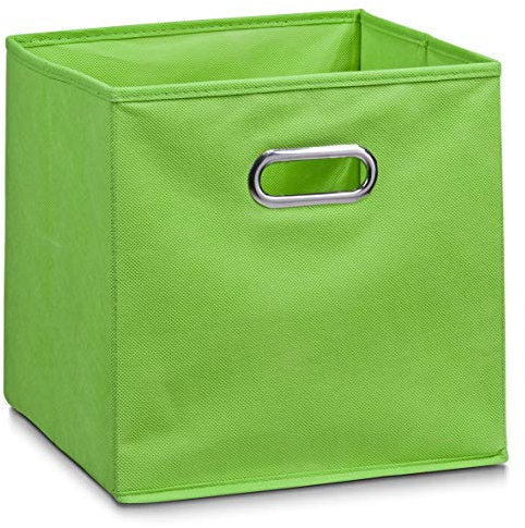 Zeller 14134 Aufbewahrungsbox, Vlies, L 28 x B 28 x H 28 cm, grün