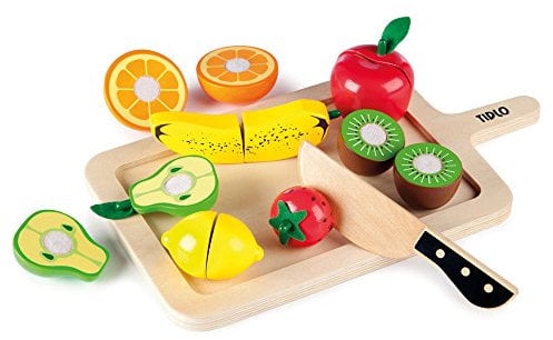 Tidlo Wooden Cutting Fruits Set Age 3+