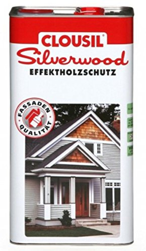 CLOUsil Silberlook Effektholzschutz eiche classic 5,0 L