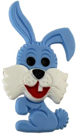 Freak Scene Badge - lapin - bleu - broche RDA