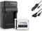2 Batteries + Chargeur (Auto/Secteur) pour Fuji Fujifilm NP-45 / Finepix J.. JV.. JX.. JZ.. T.. XP.. Z..v. liste