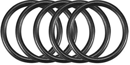 sourcing map Nitrilgummi O-Ringe Metrisch Dichtung, 10mm AD 8mm ID 1mm Breite, Packung von 50
