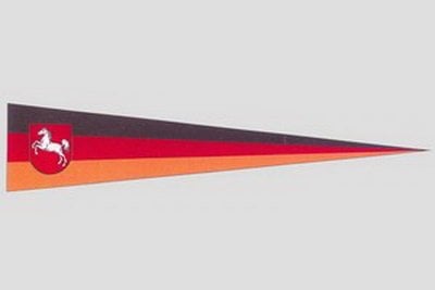 Wimpel Niedersachsen Langwimpel Flagge 30x150cm