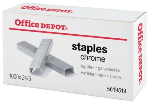 Office Depot Heftklammern 24/6 1.000 Stück