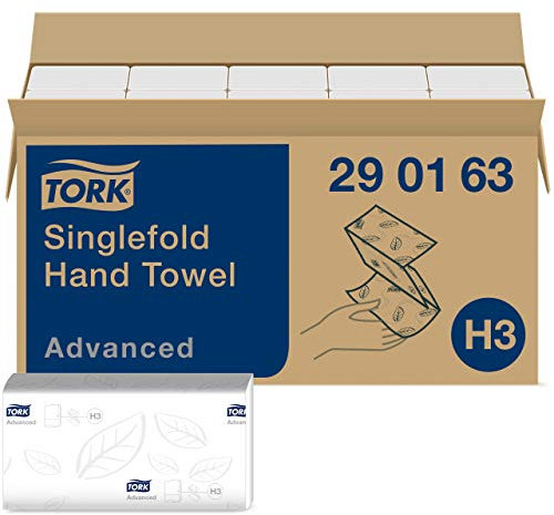 TORK weiche Zickzack Handtücher 2lagig Tissue hochweiß mit Deko