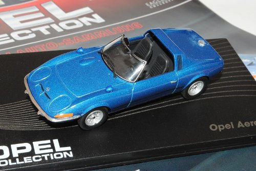 Ixo Opel Aero GT Cabrio 1969 Inkl Zeitschrift Nr 45 1/43 Modell Auto