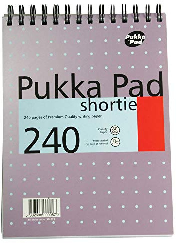Pukka Pads SM024 Shortie Metallic 240 Page PK3