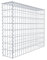 GABIONA - Gabione 100 x 80 x 20 cm - Anbau-Korb Typ 3 (ohne Bodengitter) - Gabionenkorb mit Maschenweite 5 x 10 cm