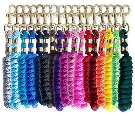 KM Elite 6ft Lead Rope: Hunter Green