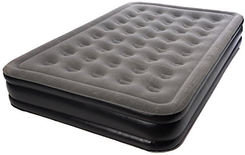 Outwell Flock Excellent Double Air Bed - Black/Grey, 205 x 135 x 30 cm