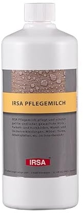 IRSA Pflegemilch - 1 Liter für geölte/gewachste Oberflächen, Wachsbasis | für geölte/gewachste Oberflächen