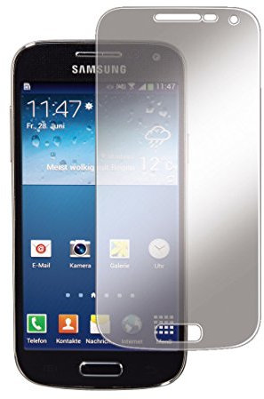 Hama 2er Set Displayschutzfolie für Samsung Galaxy S4 mini, S4 mini Value Edition, S4 mini Plus einfache Anbringung, Ultra-HD Qualität, passgenauer Präzisions-Laser-Cut inkl. antistatischem Mikrofasertuch