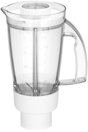 Moulinex MS5A16452 Accesorio Licuadora Para Máquina De Cocina Masterchef Compact Qa20, 1 Litro, Plástico, Transparente