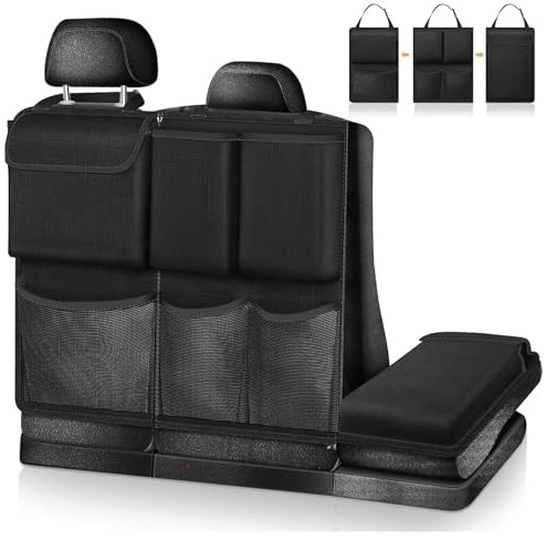 TVVXIO Kofferraum Organizer Auto Aufbewahrungstasche, für Toyota CHR 2024 2025 | Yaris | Yaris Cross 2020-2025 2026 Hängend Kofferraumtasche Faltbar Kofferraum Taschen ZubehöR