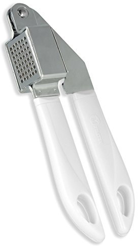 Metaltex 251421 Knoblauchpresse Exodus aus Edelstahl