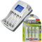 Ansmann PhotoCam IV Chargeur pour pile rechargeable 1300 mAh Argent