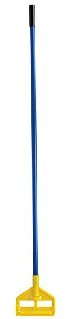 Rubbermaid Commercial Products Commercial Products FGH14600BL00 Frange Humide Latérale Invader avec Poignée en Fibre de Verre, Bleu (Pack de 12)