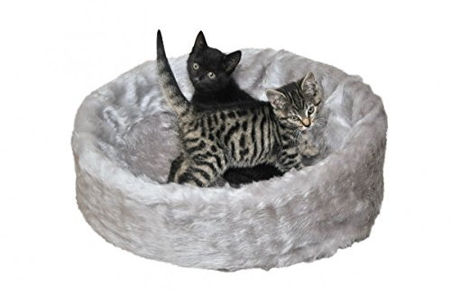 Silvio Design Katzen Ruhe- und Schlafinsel grau, ca. 50x50x12 cm
