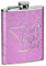 Star 5 Hip Flask - 8 oz - Girls Night Out Glitter Hip Flask - 8 oz - Hot Pink