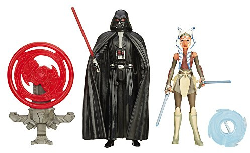 Star Wars Rebels 3.75-inch Space Mission Darth Vader und Ahsoka Tano Figur (2 Stück)