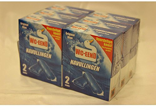 WC-Eend Navullingen Original Blue 6 x 2 Stück (WC-Steine)