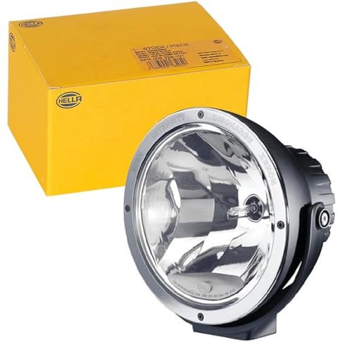 HELLA 1F8 007 560-721 Xenon-Fernscheinwerfer - Luminator Xenon - 12V - rund - Referenzzahl: 37.5 - geschraubt - glasklare Streuscheibe - Lichtscheibenfarbe: glasklar - Kabel: 1950mm - links/rechts