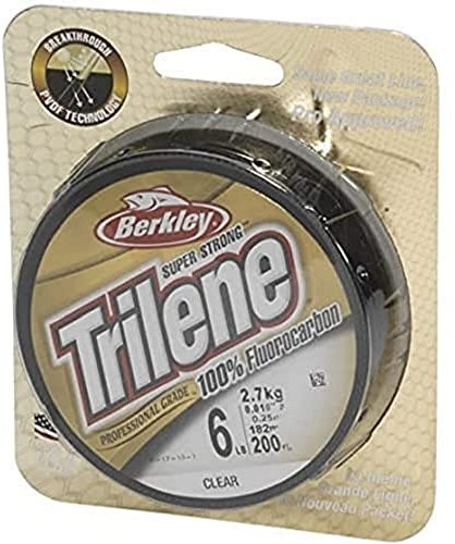 Berkley Trilene 100% fluorocarbonio Leader lenza da pesca