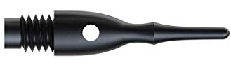 Bull's Megapoint Kurz Soft Tips, Dart Spitzen 6 mm, Farbe:schwarz