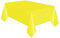 Unique Party Supplies Tischdecke aus Kunststoff, wiederverwendbar in 19 verschiedenen Farben (Einheitsgröße) (Sonnenblumengelb)